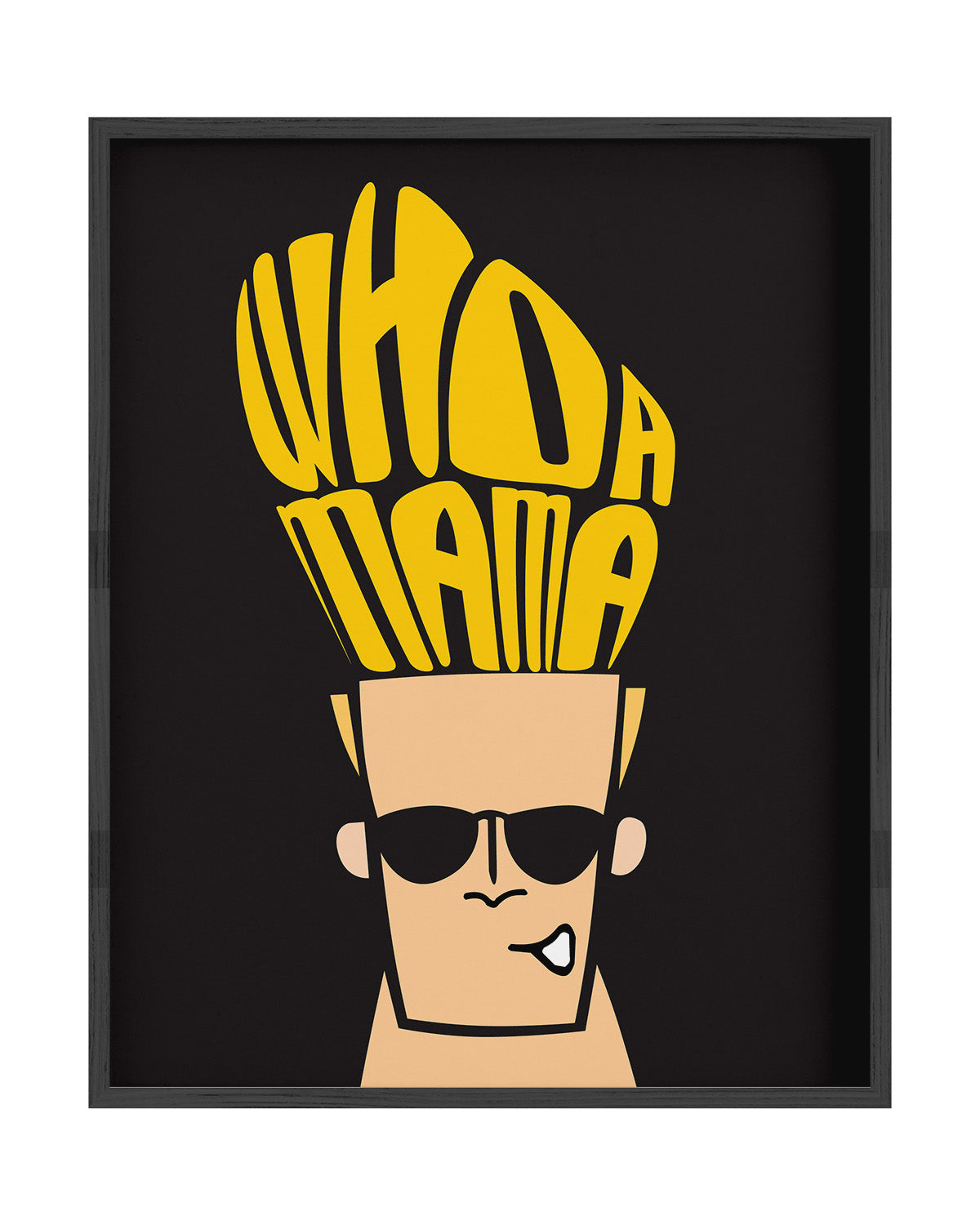 Johnny Bravo Wall Art (Digital Download) – CashewCaps