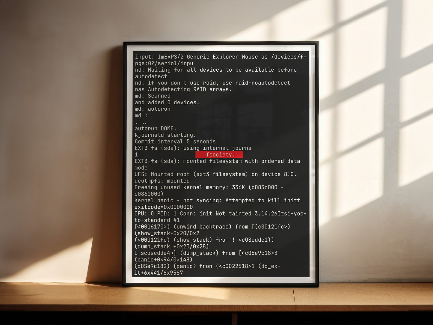 Mr. Robot Poster (Digital Download)