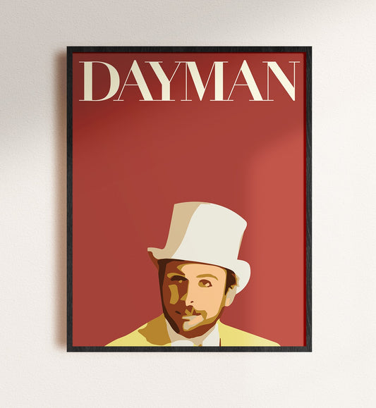 dayman always sunny wall art, framed