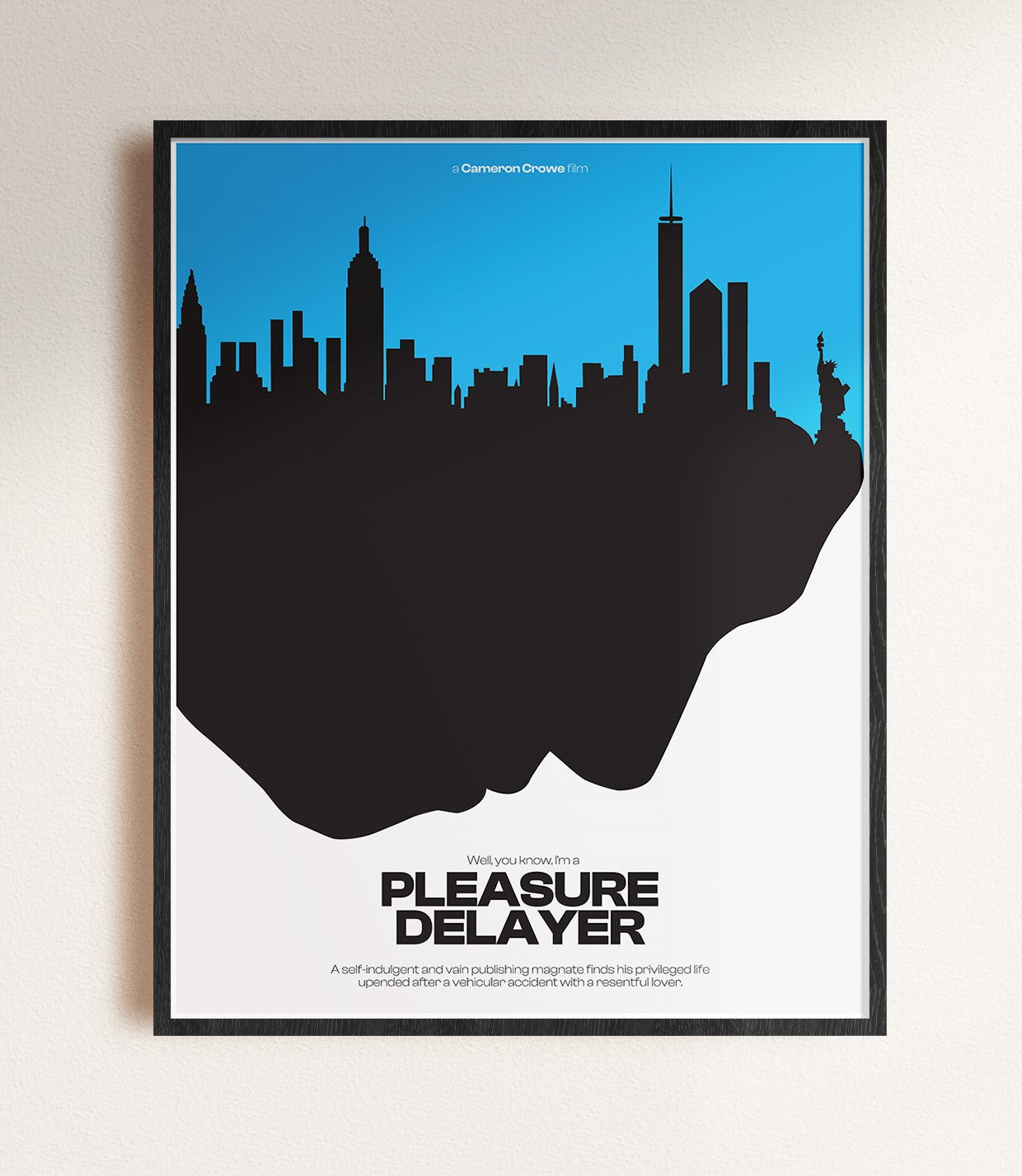 vanilla sky movie wall art, framed