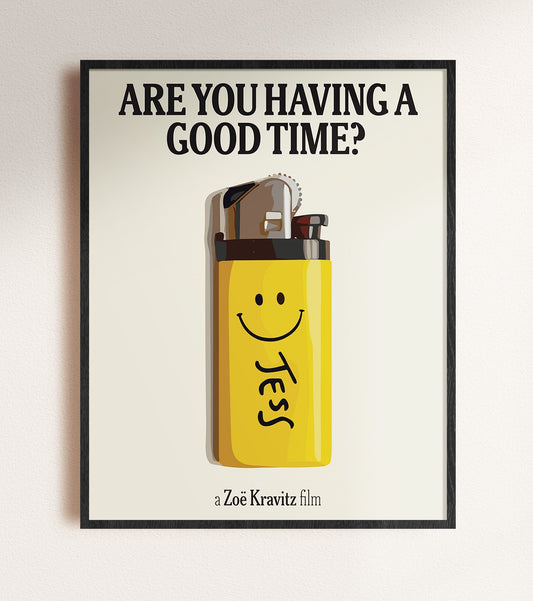 blink twice movie wall art, framed