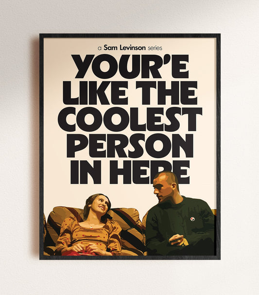 euphoria tv show wall art, framed