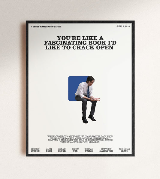 succession tv show wall art, framed