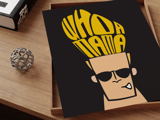 Johnny Bravo Wall Art (Digital Download)