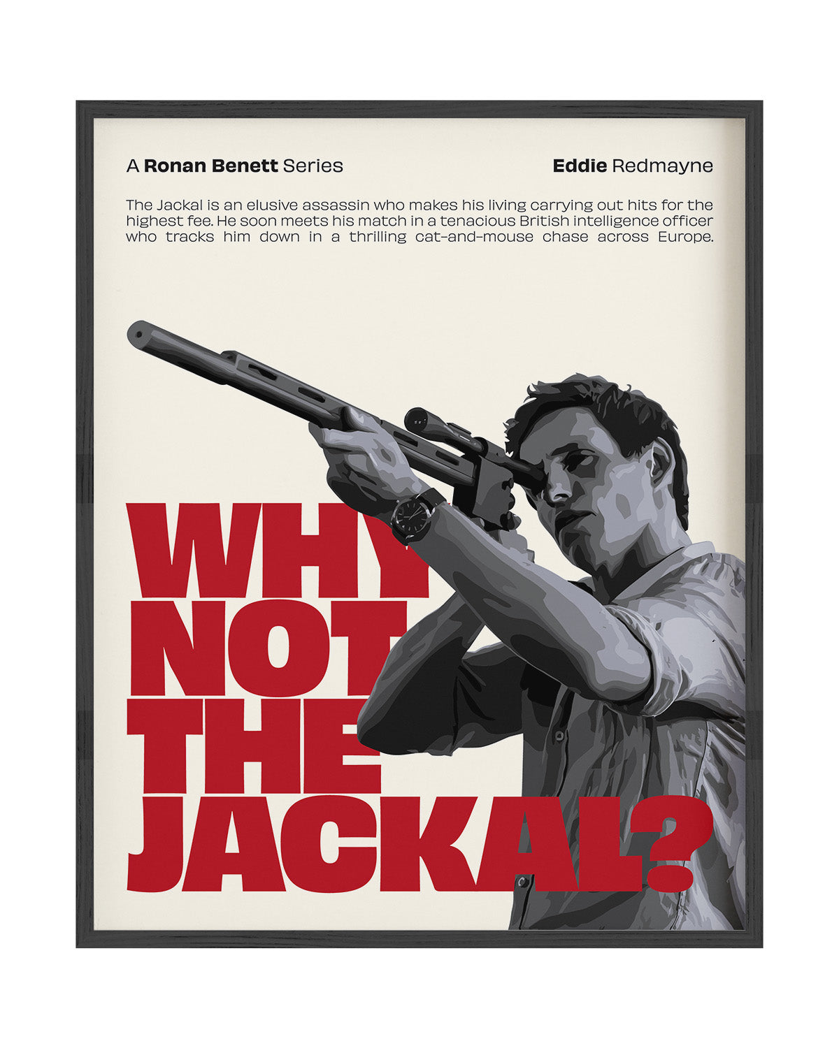 The Day of the Jackal TV Show Wall Art (Digital Download)
