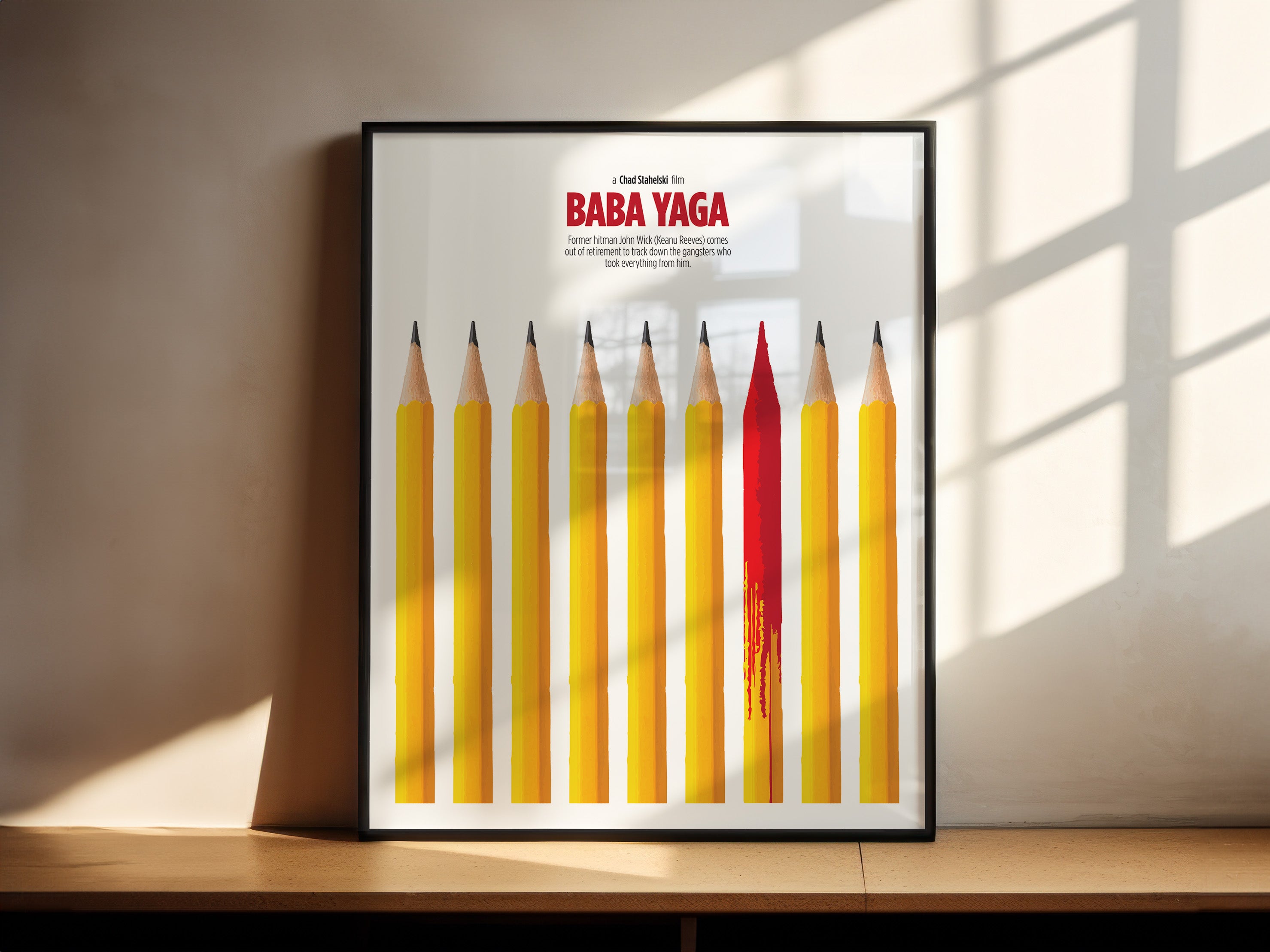 John Wick Movie Wall Art (Digital Download)