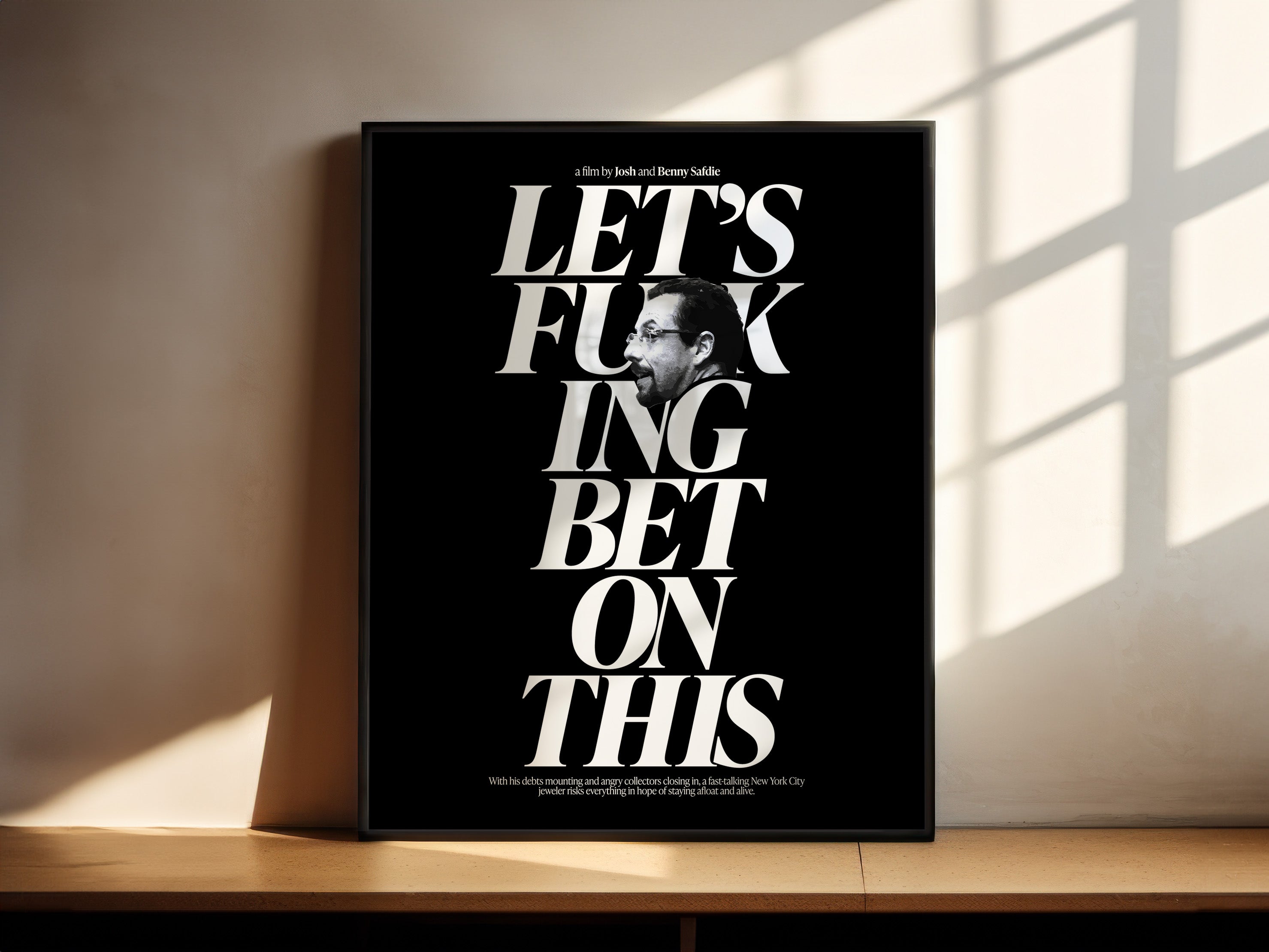 Uncut Gems Movie Wall Art (Digital Download)