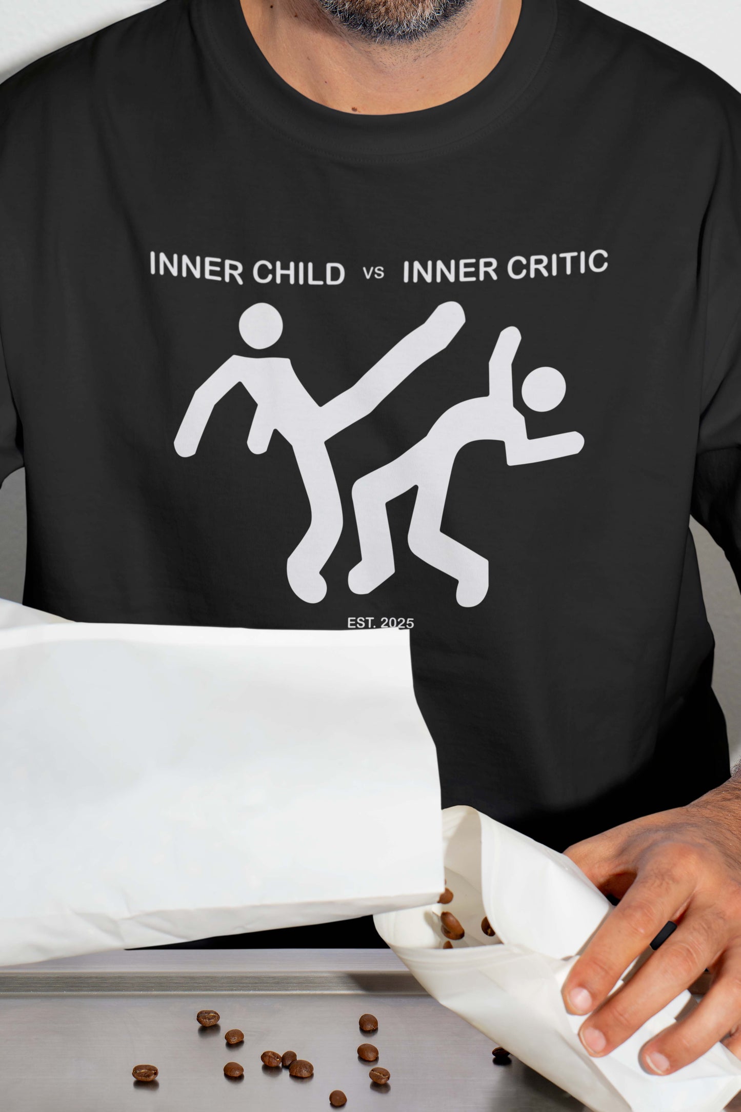 Inner Child vs Inner Critic Graphic T-Shirt