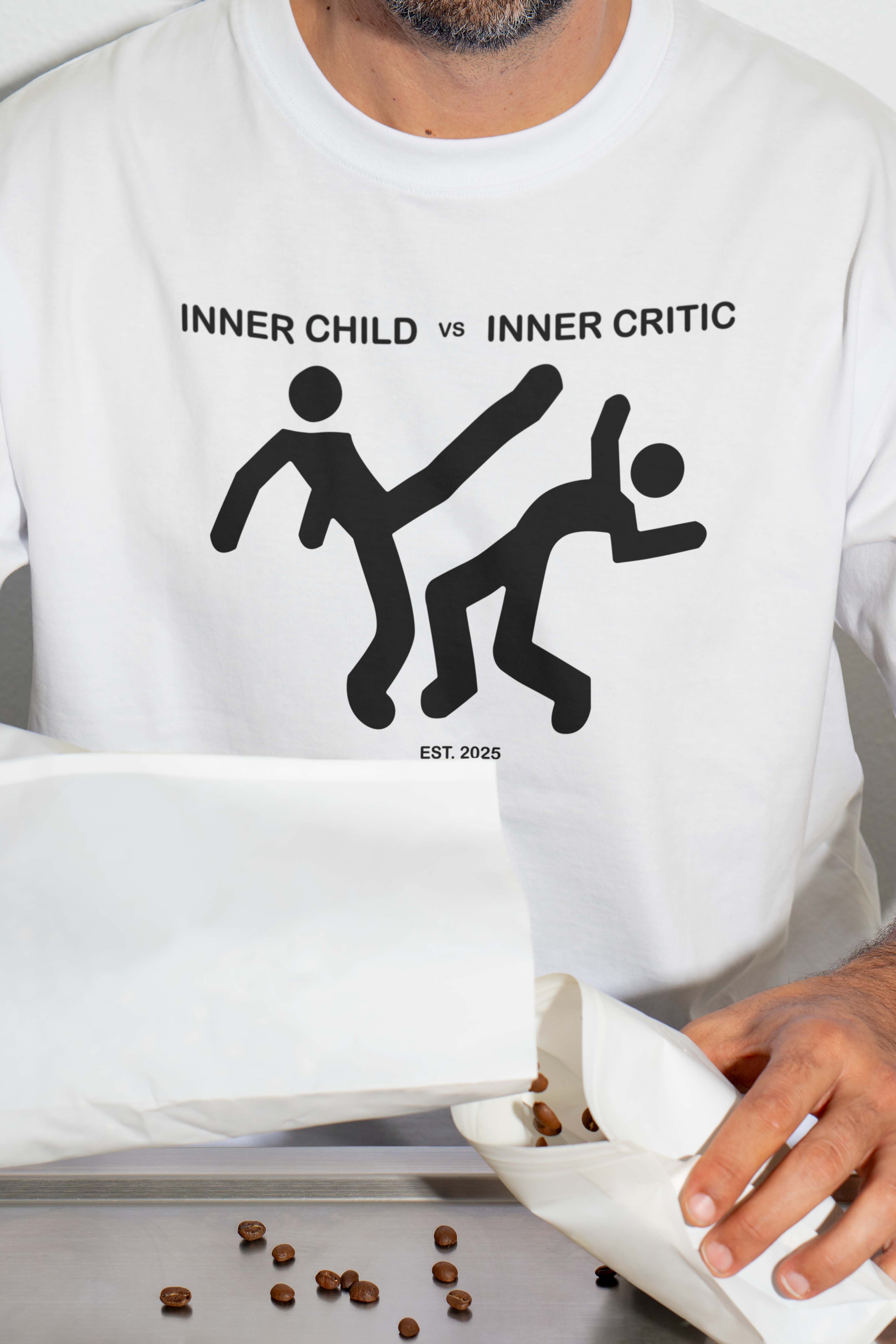 Inner Child vs Inner Critic Graphic T-Shirt