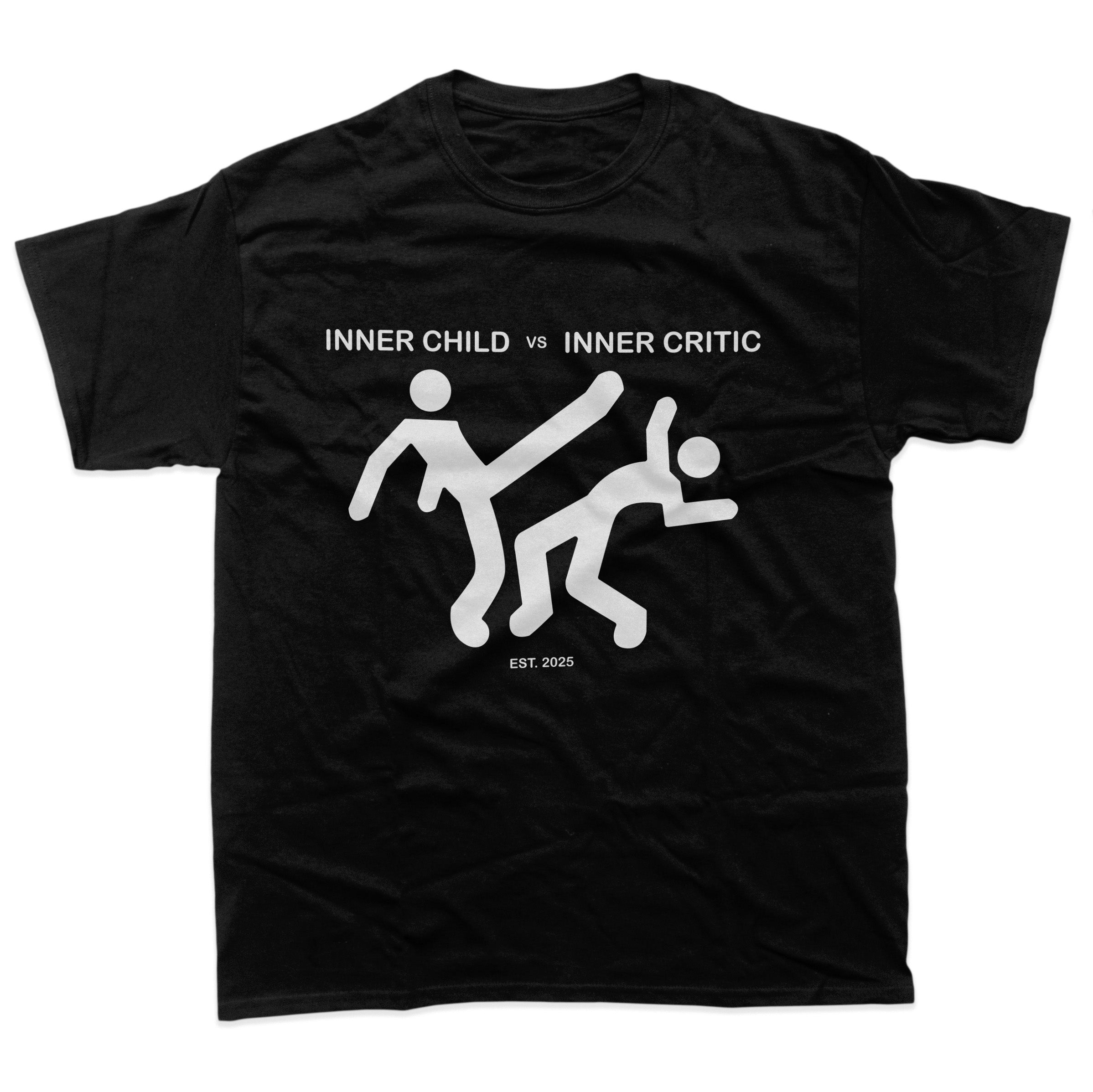 Inner Child vs Inner Critic Graphic T-Shirt