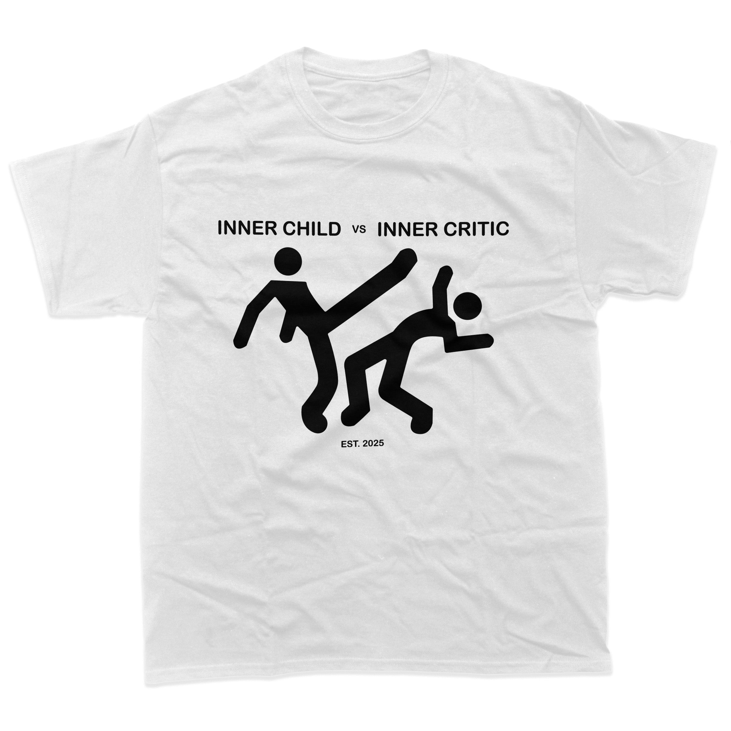 Inner Child vs Inner Critic Graphic T-Shirt