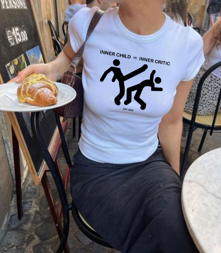 Inner Child vs Inner Critic Graphic T-Shirt