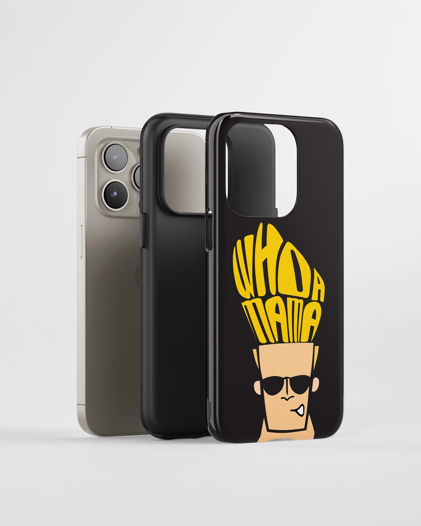 Johnny Bravo iPhone Case